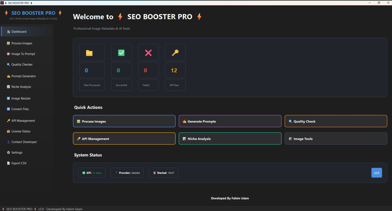 SEO BOOSTER PRO v5.0